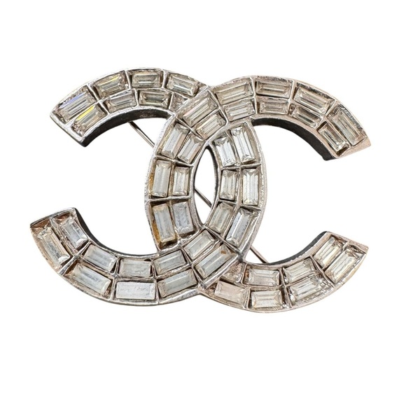 CHANEL Brooch Silver - Picture 1 of 6